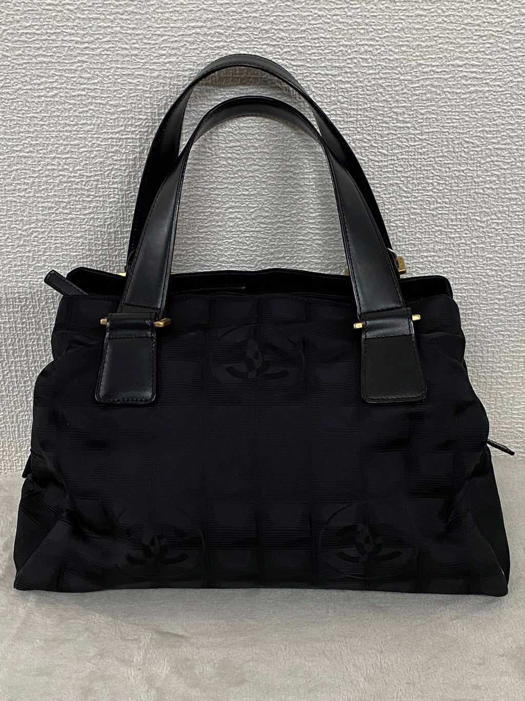 CHANE Ice Cube Canvas Handbag