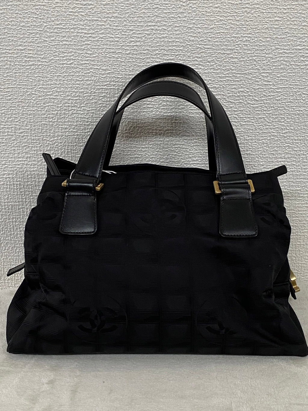 CHANE Ice Cube Canvas Handbag