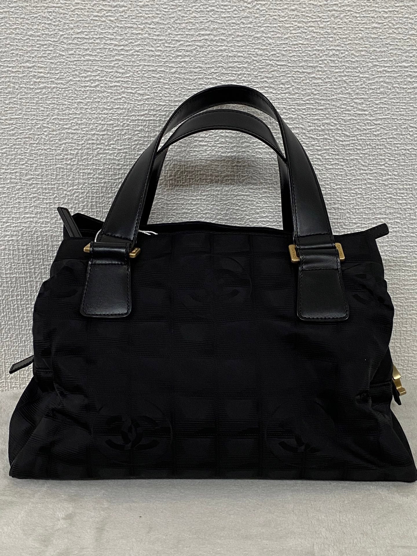 CHANE Ice Cube Canvas Handbag