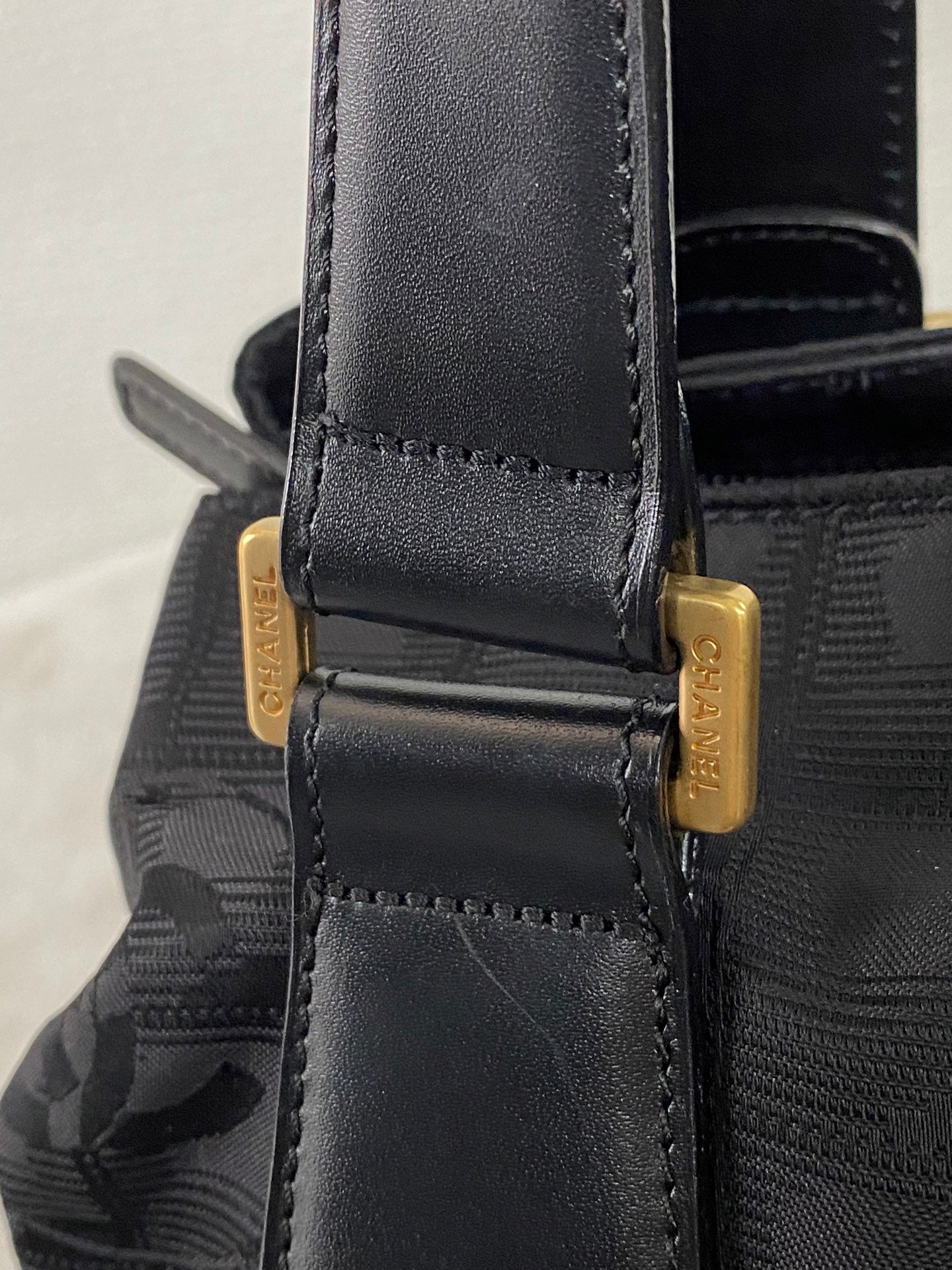 CHANE Ice Cube Canvas Handbag