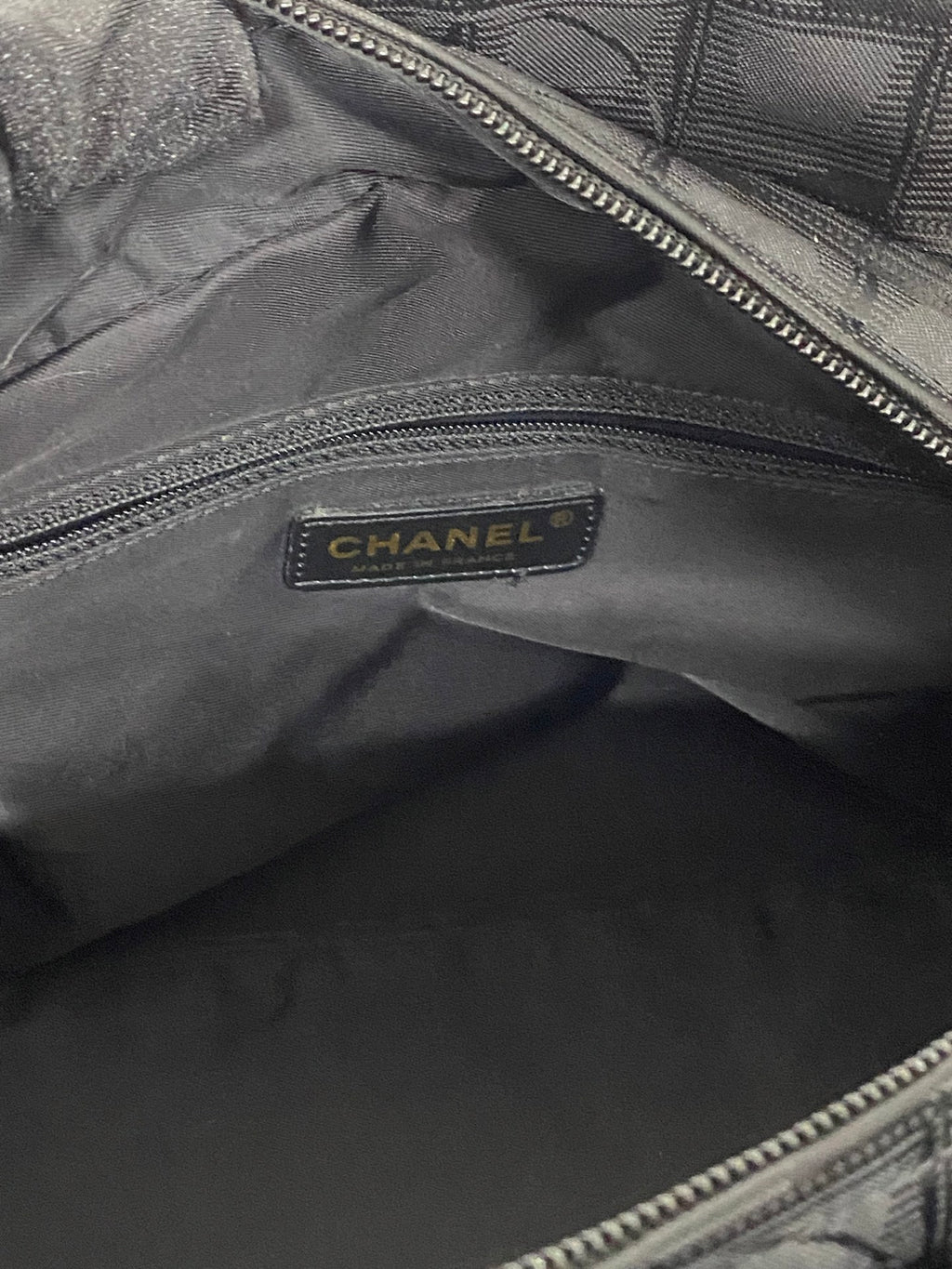 CHANE Ice Cube Canvas Handbag