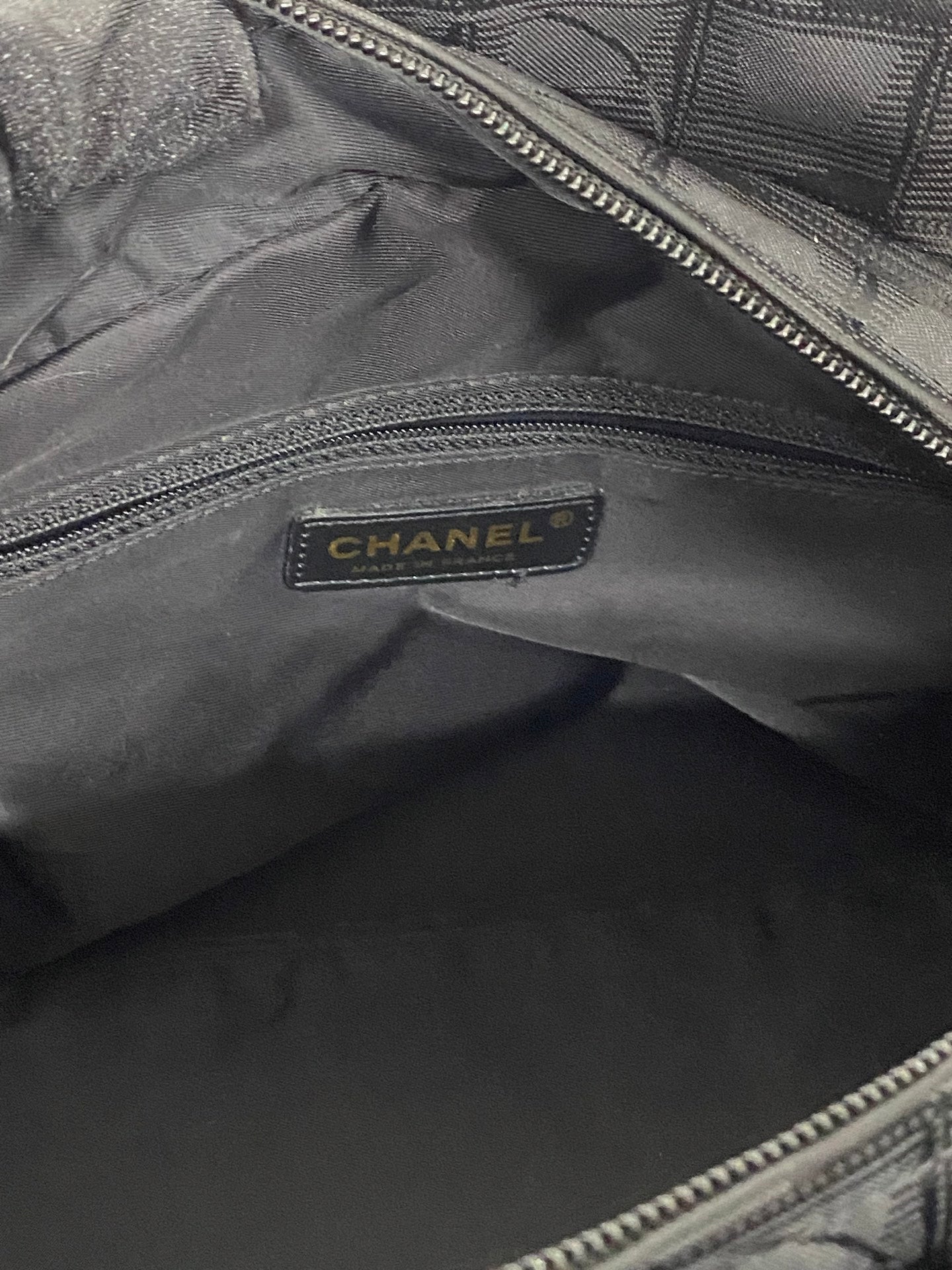 CHANE Ice Cube Canvas Handbag