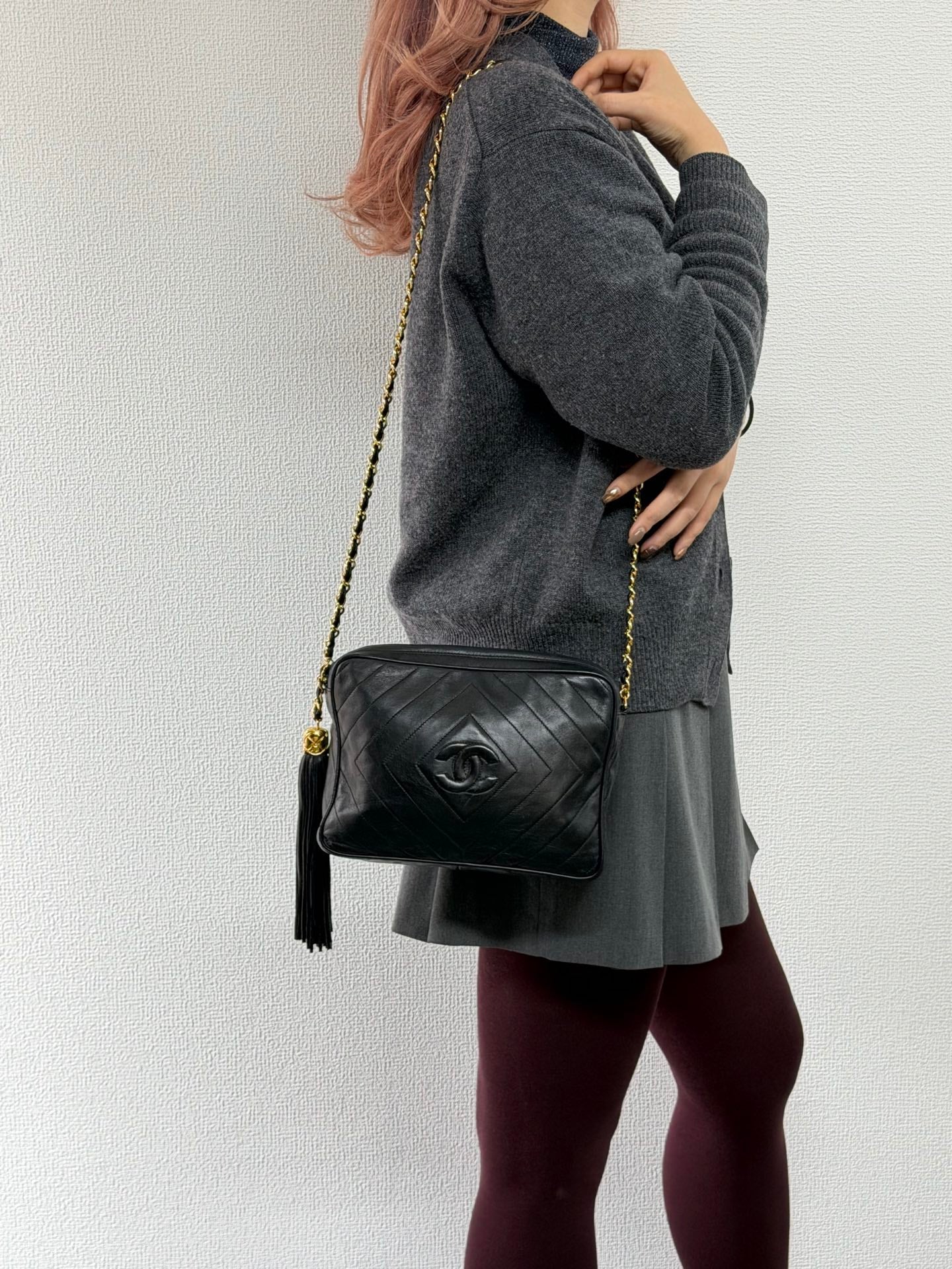 CHANEL Tassel Camera ChainBag
