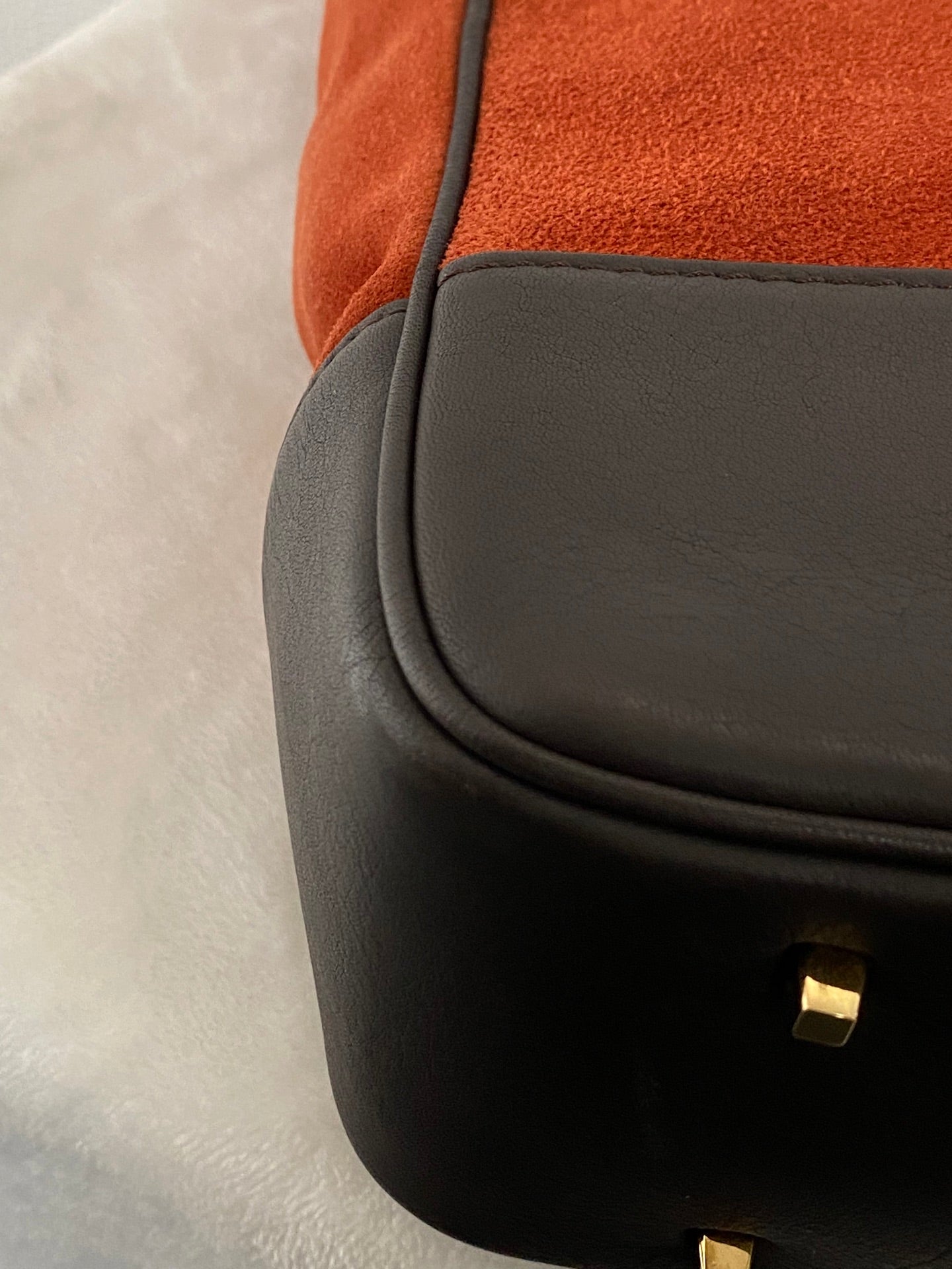 LOEWE Suede Leather Totebag