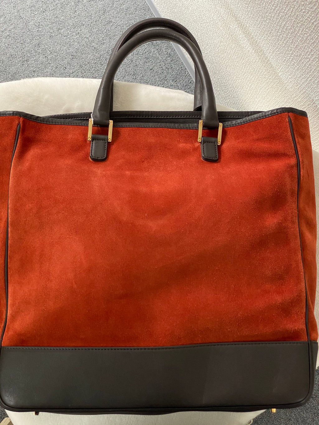 LOEWE Suede Leather Totebag