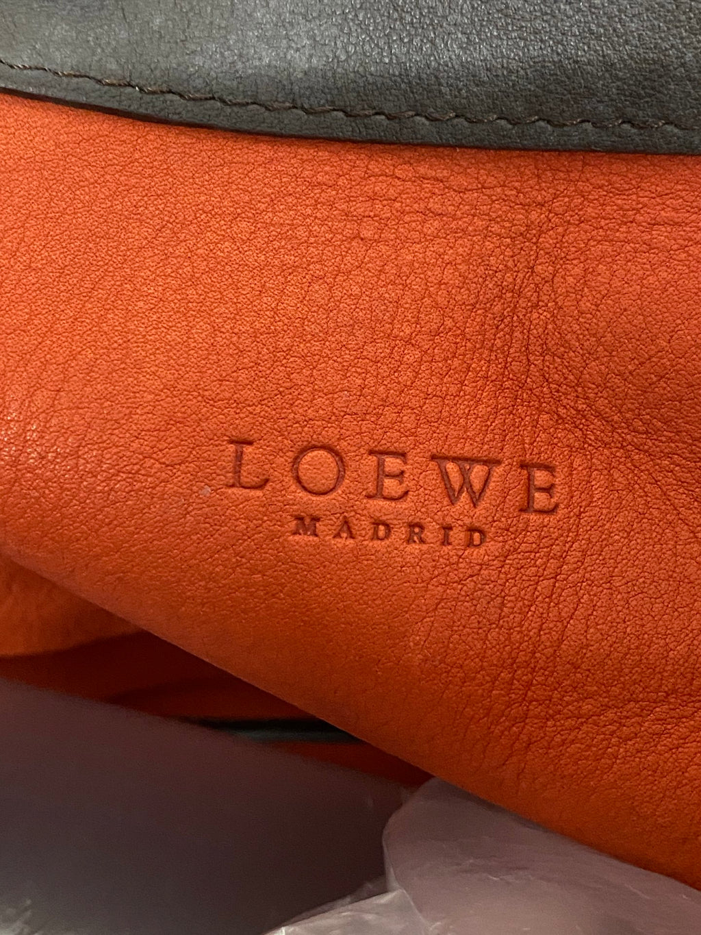 LOEWE Suede Leather Totebag