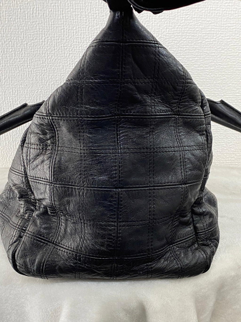 CHANEL Ice Cube Collection Leather Handbag