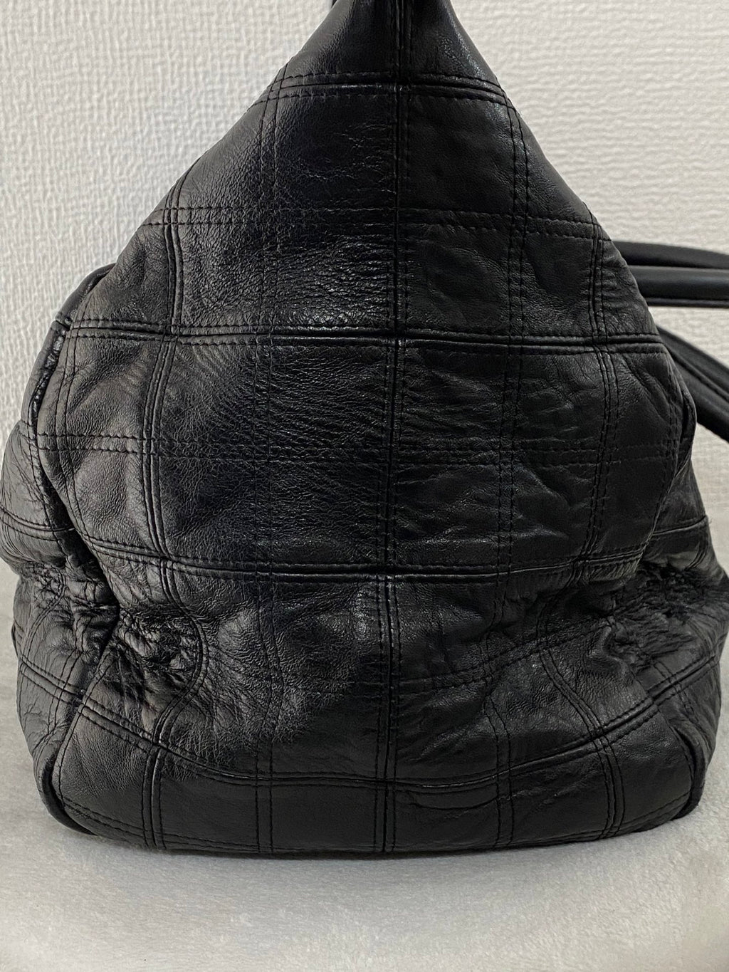 CHANEL Ice Cube Collection Leather Handbag