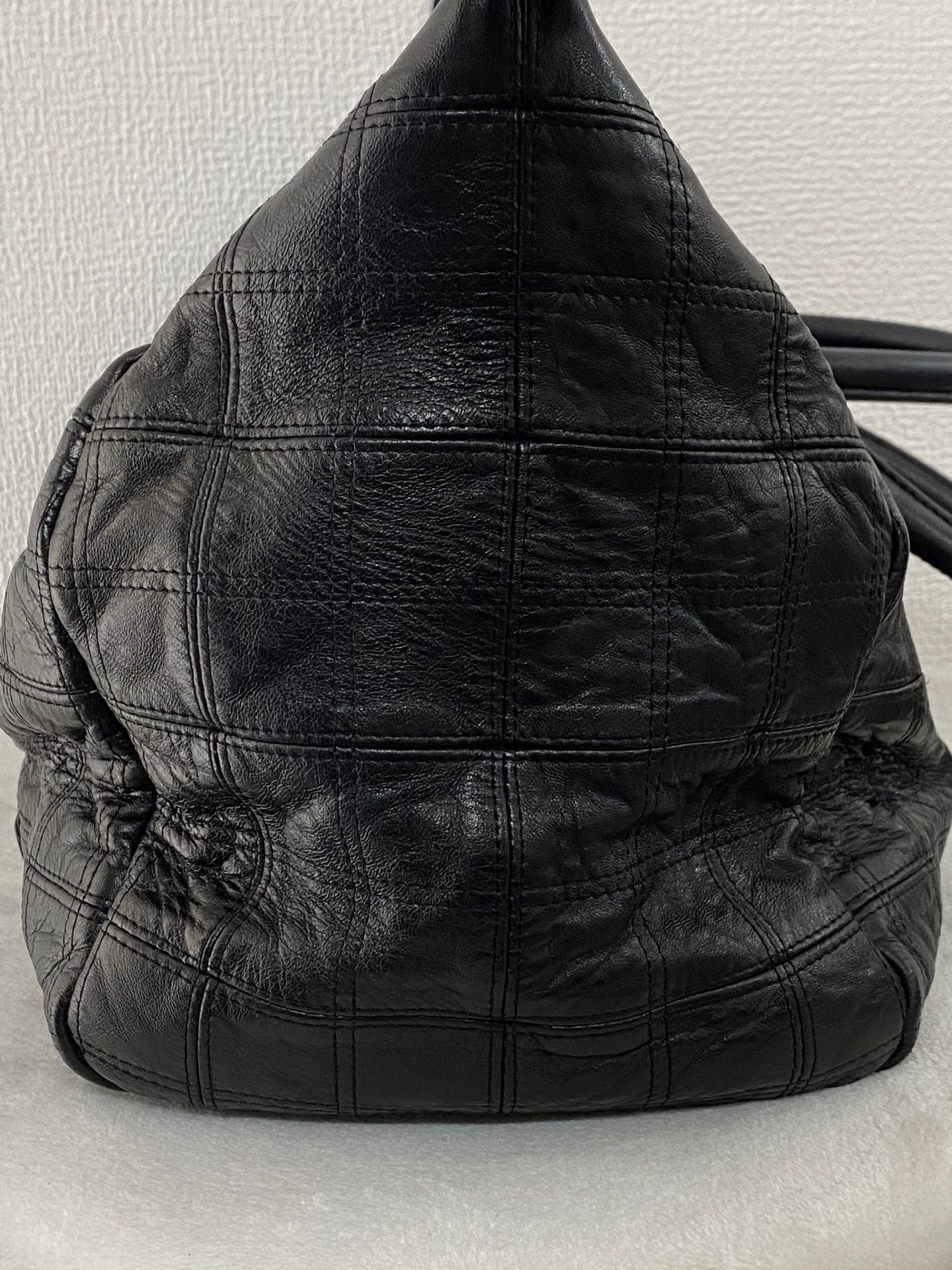 CHANEL Ice Cube Collection Leather Handbag