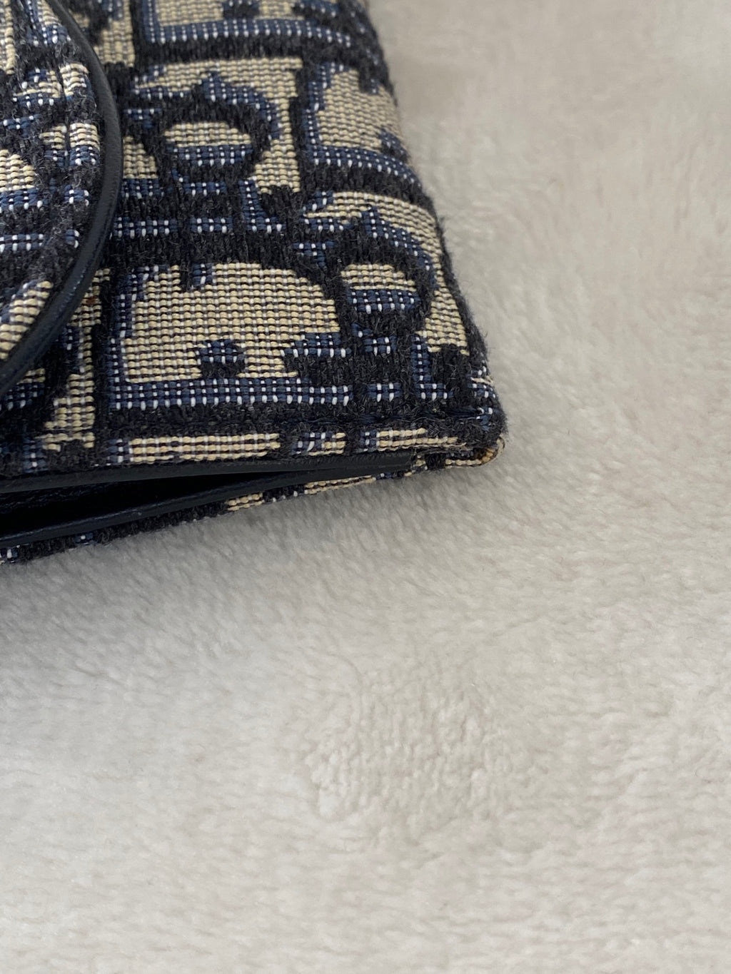 CHRISTIAN DIOR Saddle Oblique WOC Chainbag Set