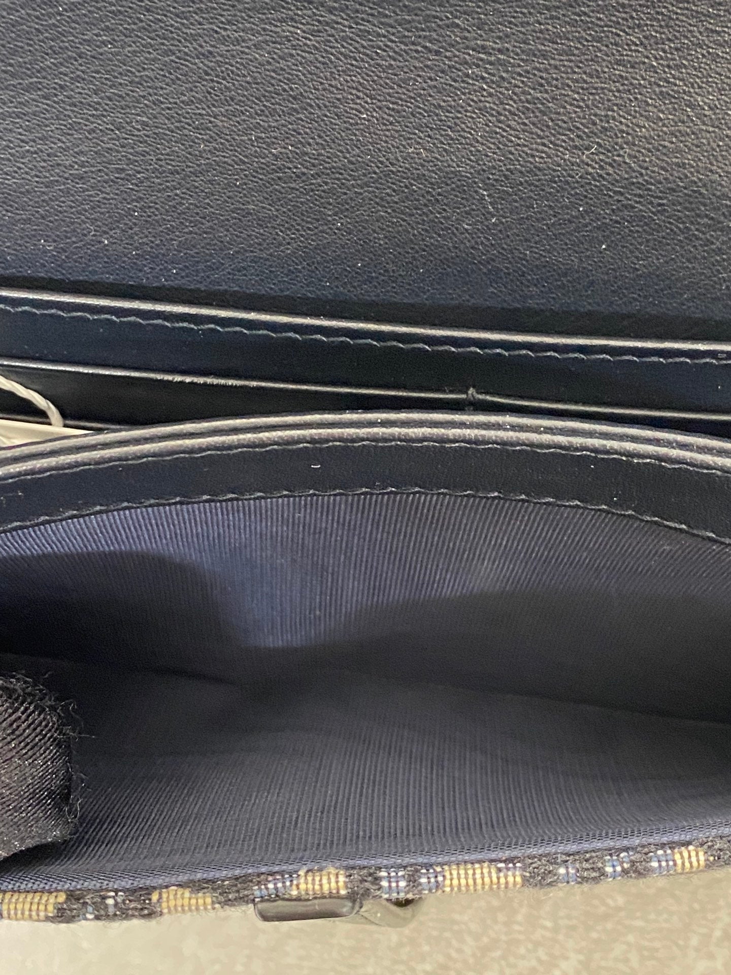 CHRISTIAN DIOR Saddle Oblique WOC Chainbag Set