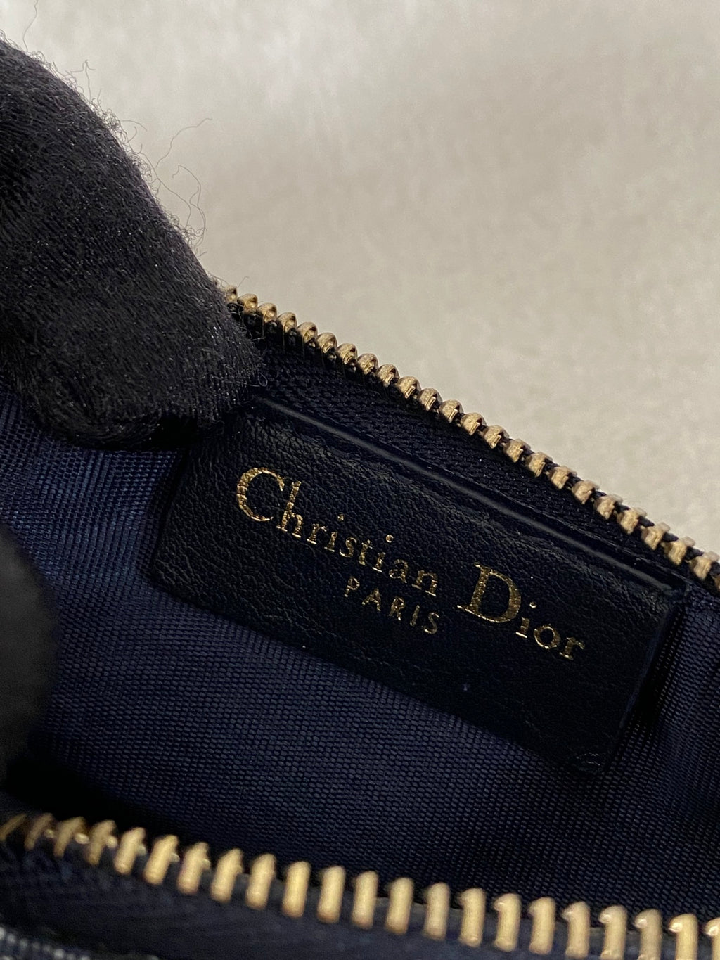 CHRISTIAN DIOR Saddle Oblique WOC Chainbag Set