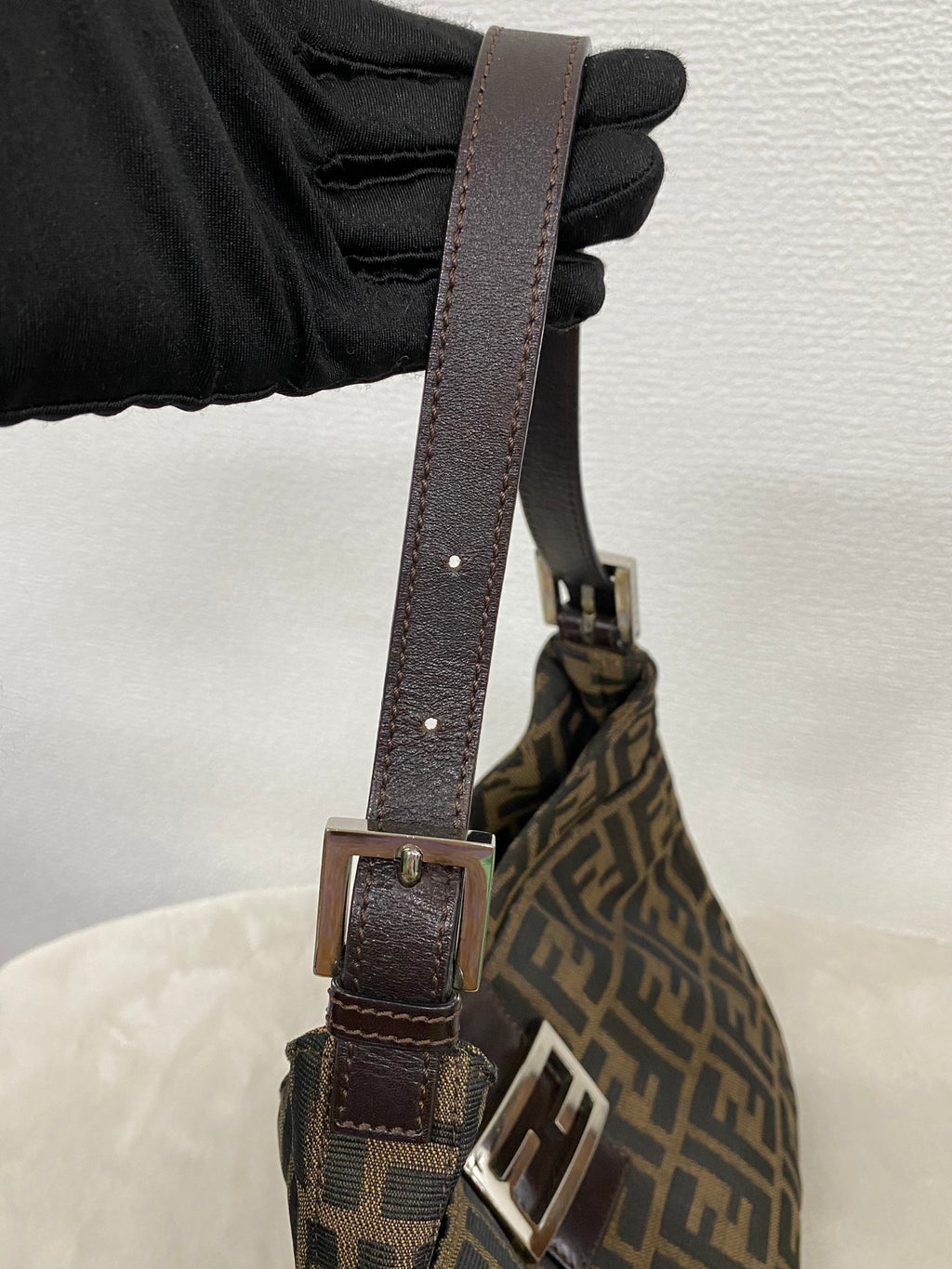 FENDI Zucca Hobo Shoulderbag