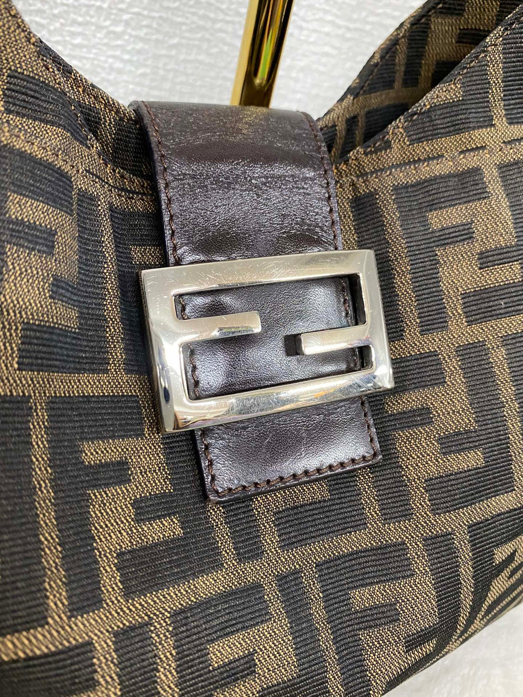 FENDI Zucca Hobo Shoulderbag