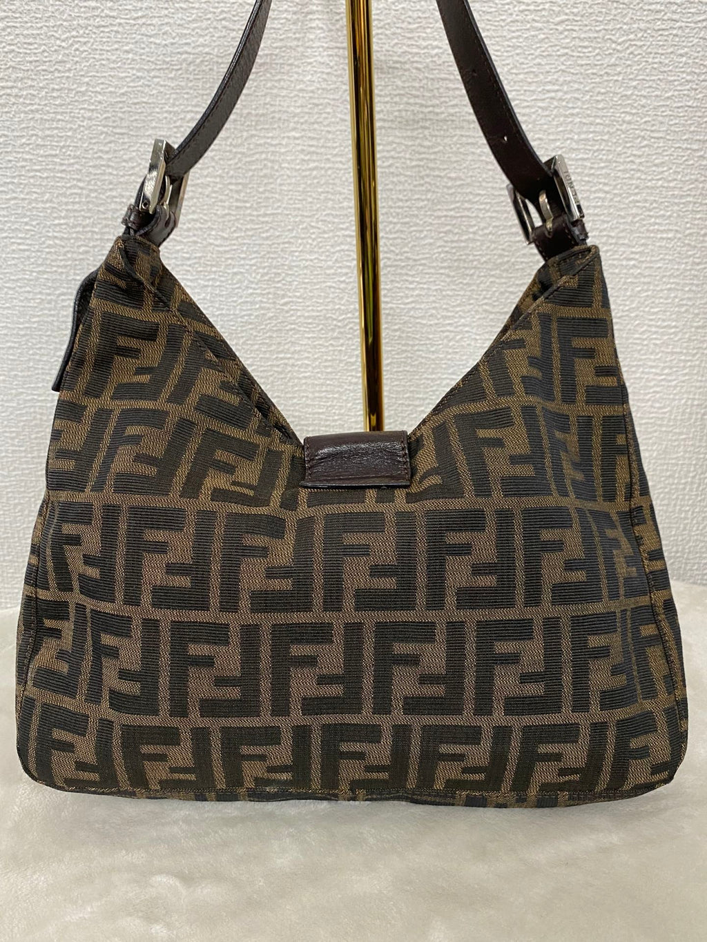 FENDI Zucca Hobo Shoulderbag