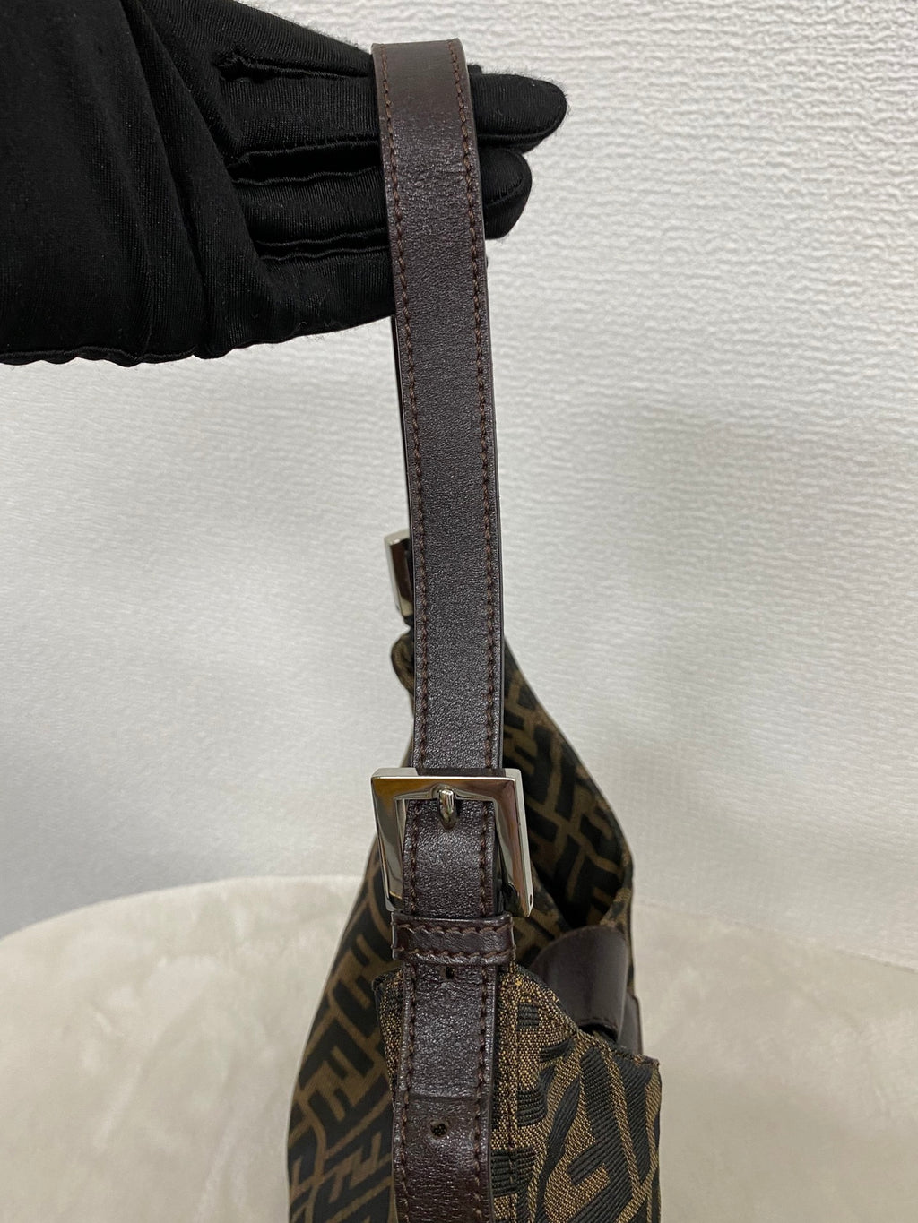FENDI Zucca Hobo Shoulderbag