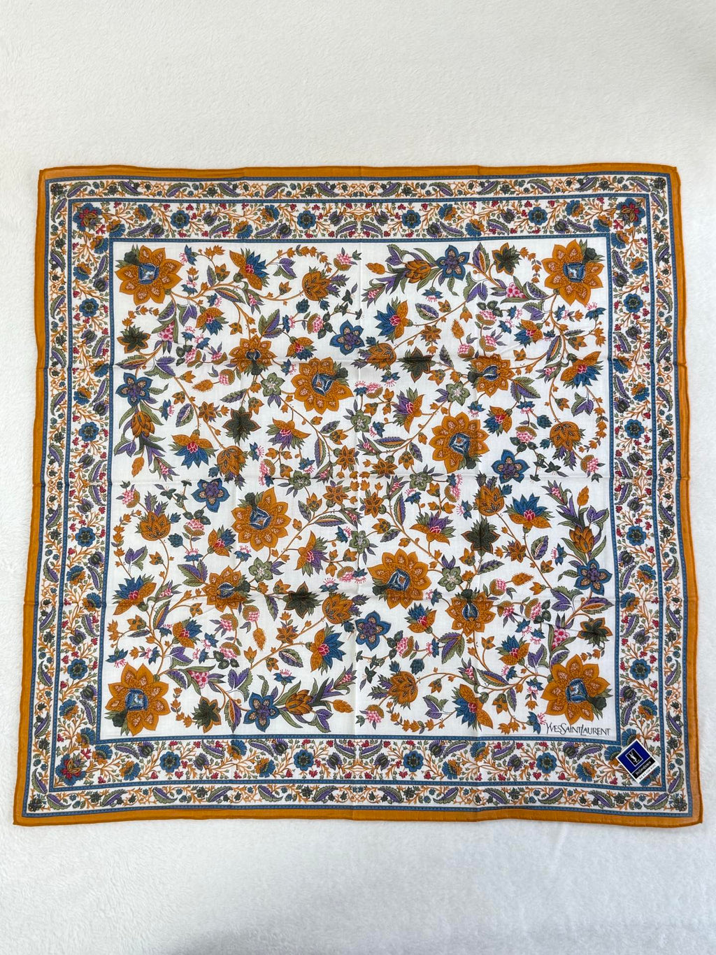 Saint Laurent Cotton Scarf