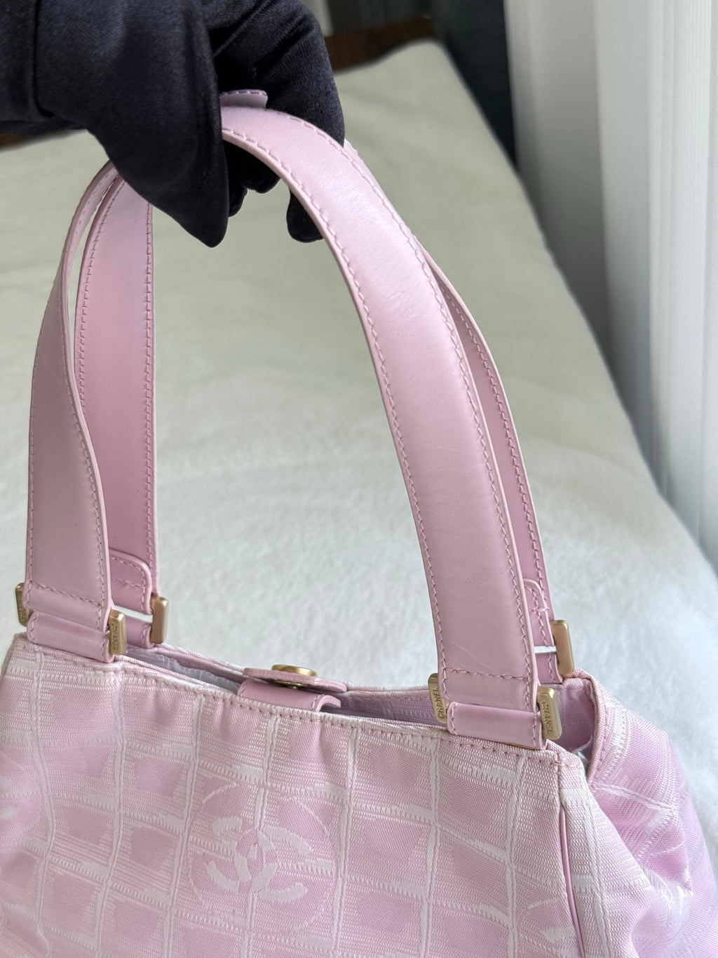 CHANEL Ice Cube Pink Handbag