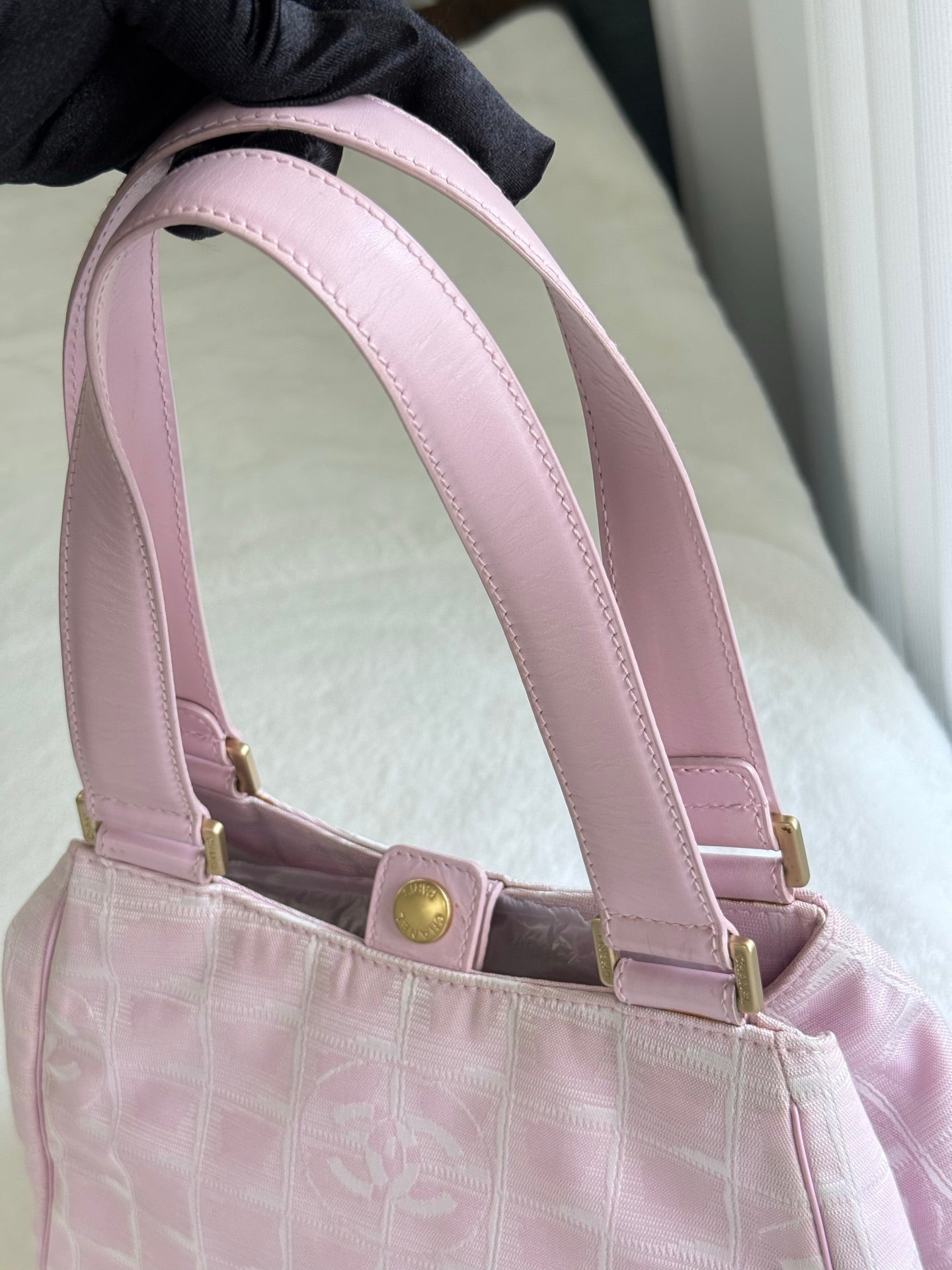 CHANEL Ice Cube Pink Handbag