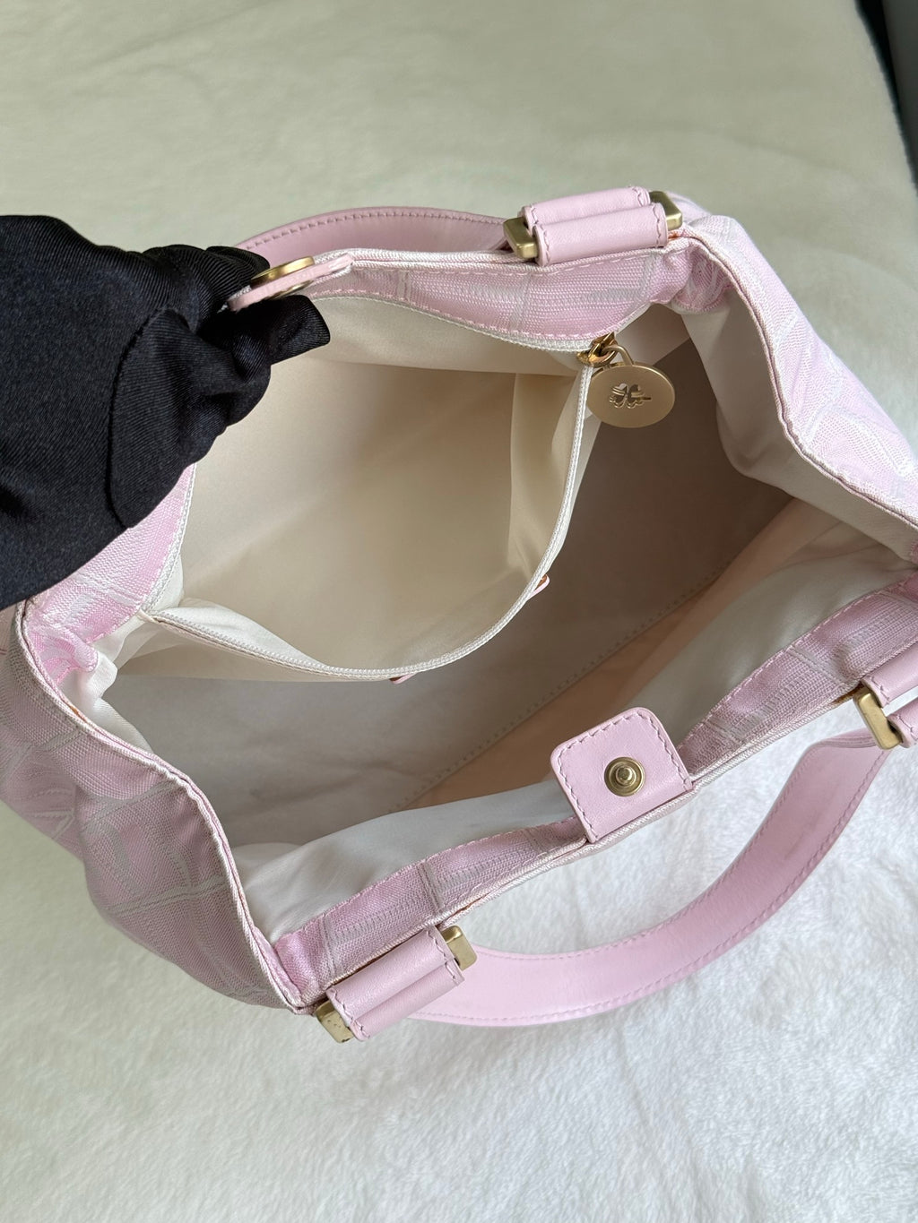 CHANEL Ice Cube Pink Handbag