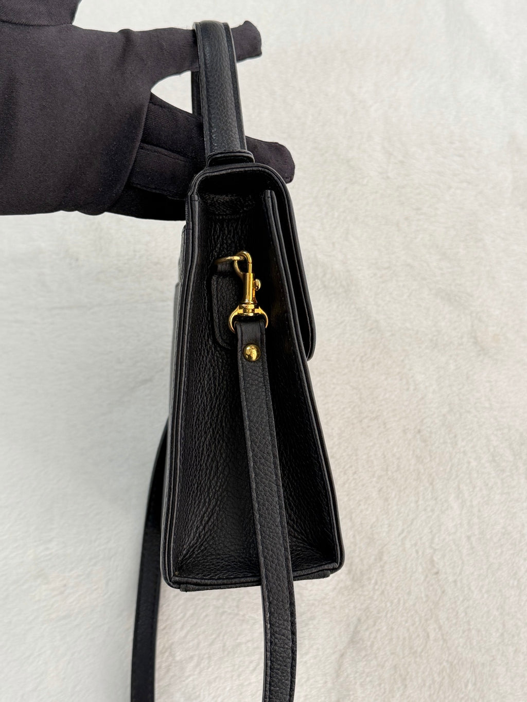 Yves Saint Laurent Genuine Mini Kelly Crossbody Handbag