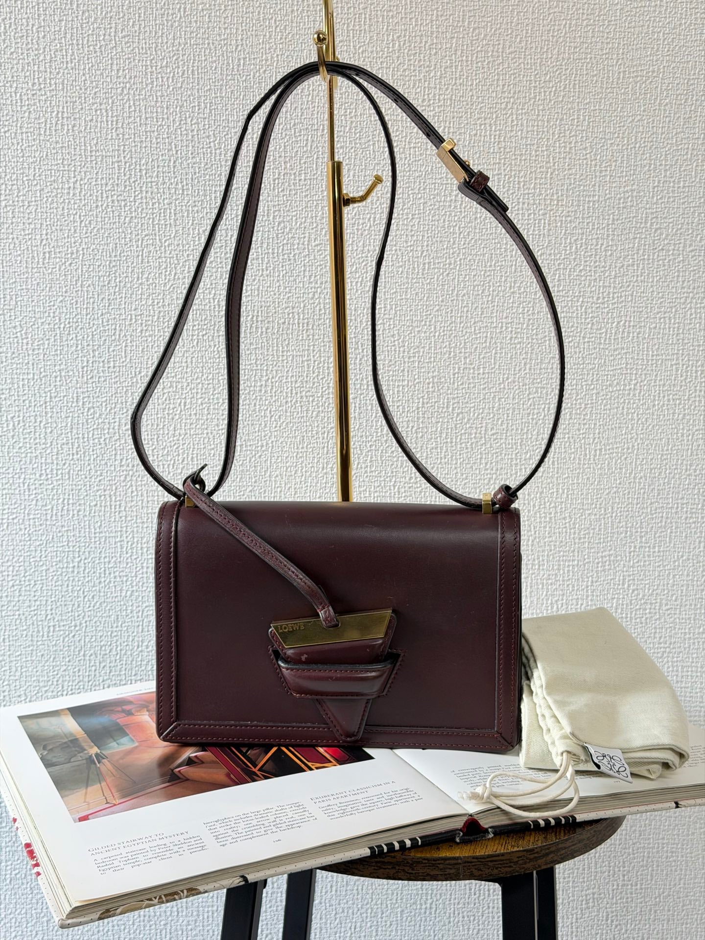 LOEWE Barcelona Genuine Shoulderbag