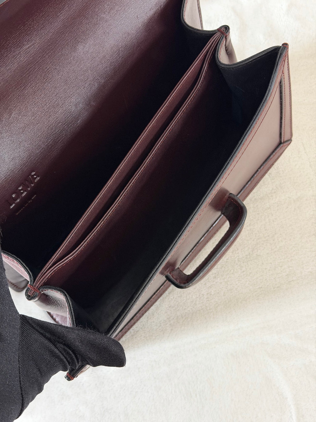 LOEWE Barcelona Genuine Shoulderbag