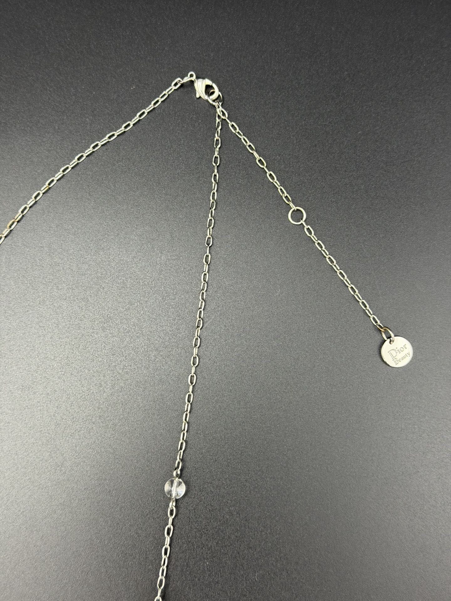 CHRISTIAN DIOR Mix Elements Long Necklace