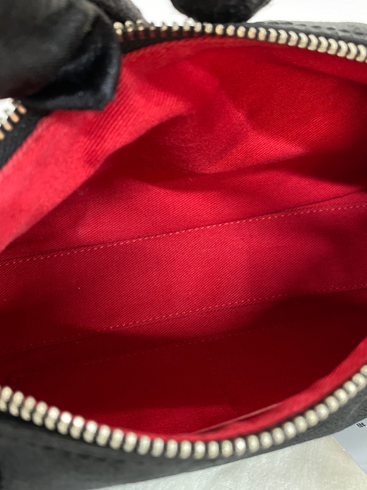 LOEWE Canvas Boston Woven Handle Handbag