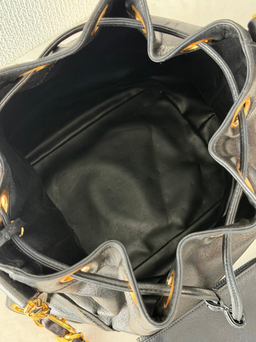 CHANEL Genuine Bucket Set Bag