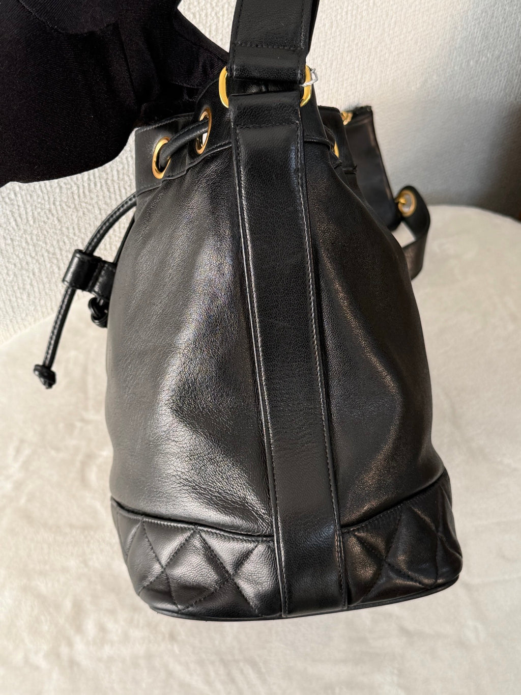 CHANEL Genuine Bucket Set Bag