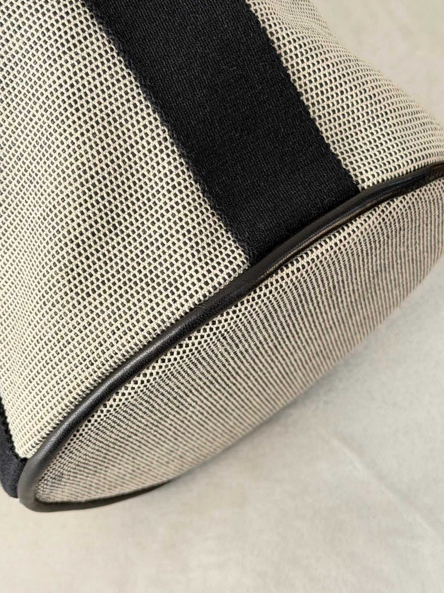 Hermès Saxo Canvas PM Handbag
