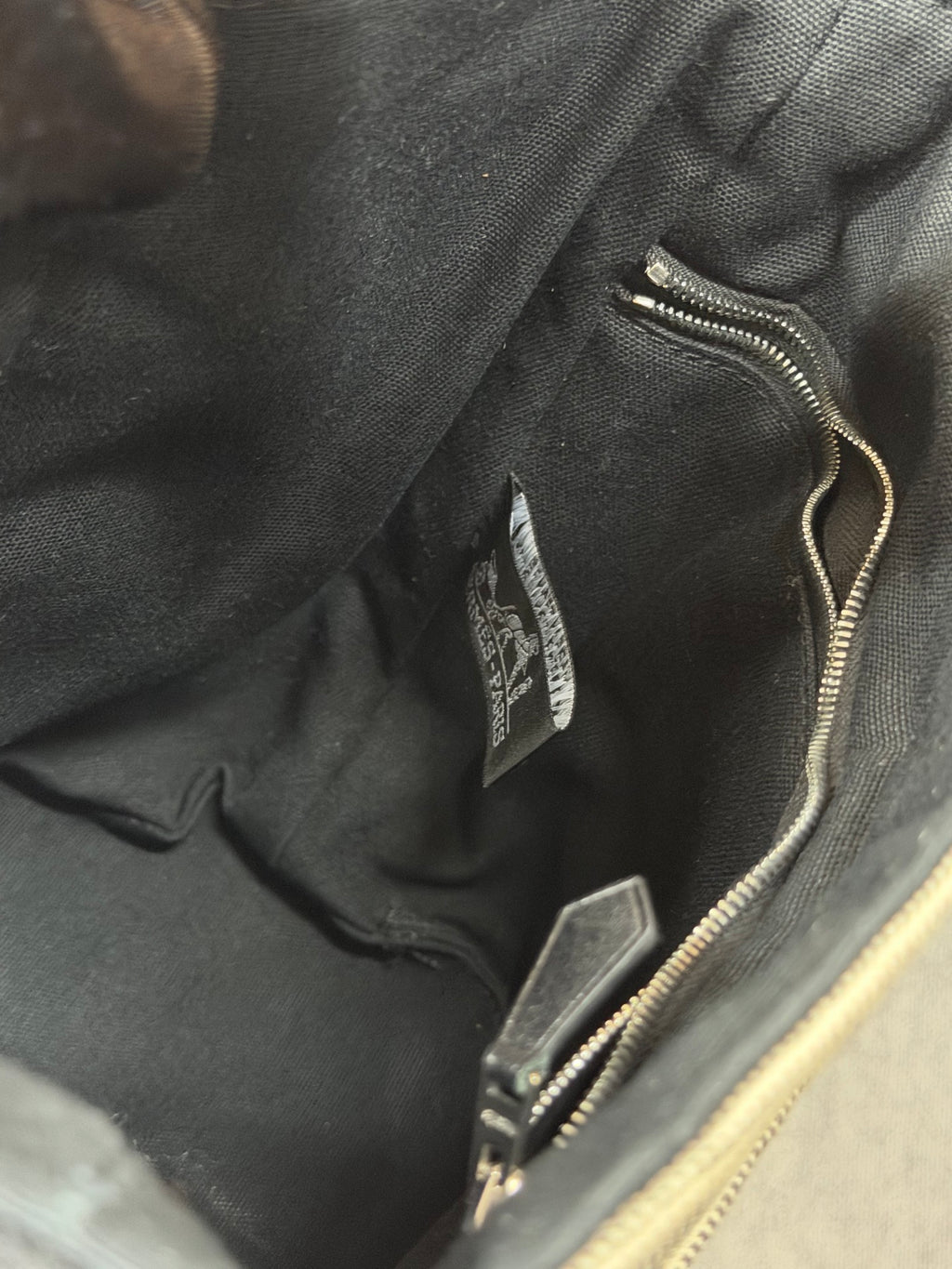 Hermès Saxo Canvas PM Handbag