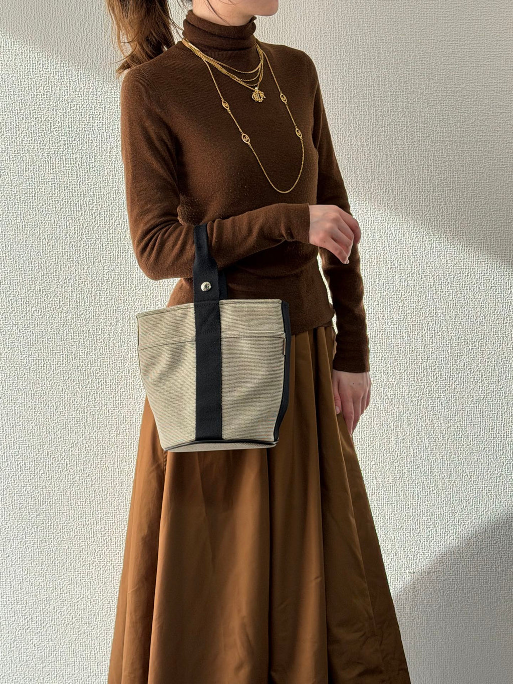 Hermès Saxo Canvas PM Handbag
