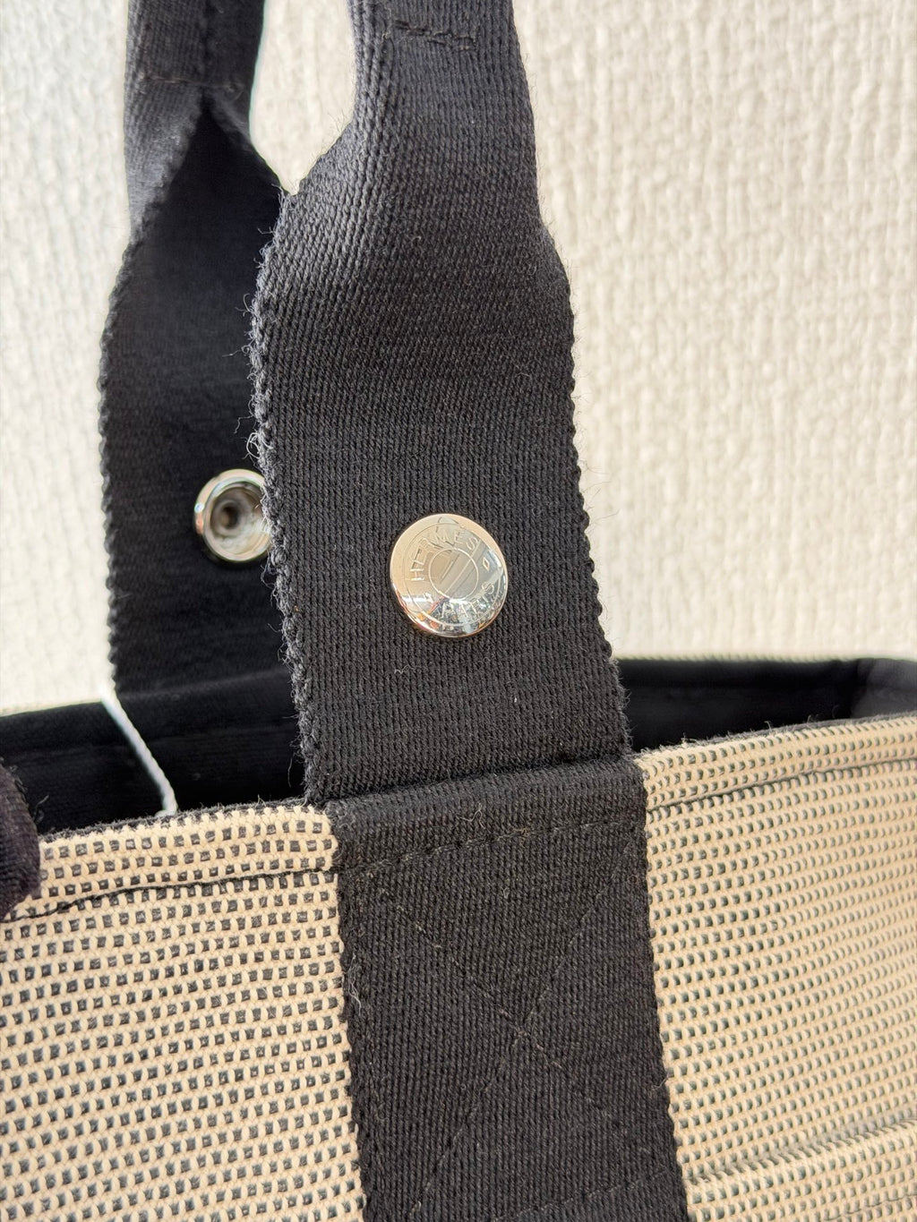 Hermès Saxo Canvas PM Handbag