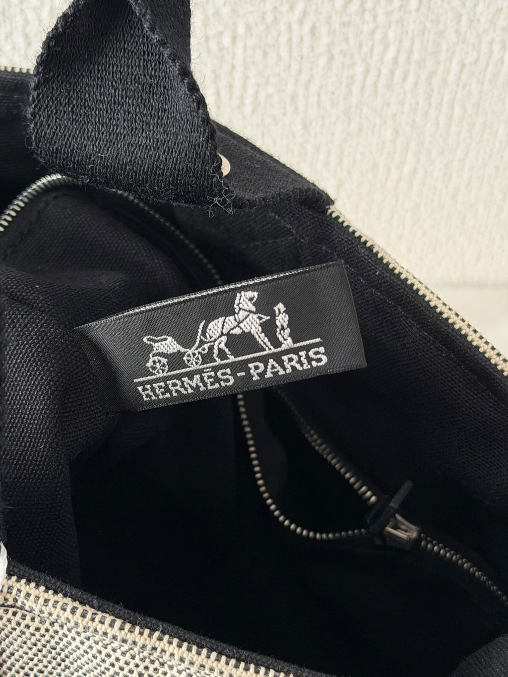 Hermès Saxo Canvas PM Handbag