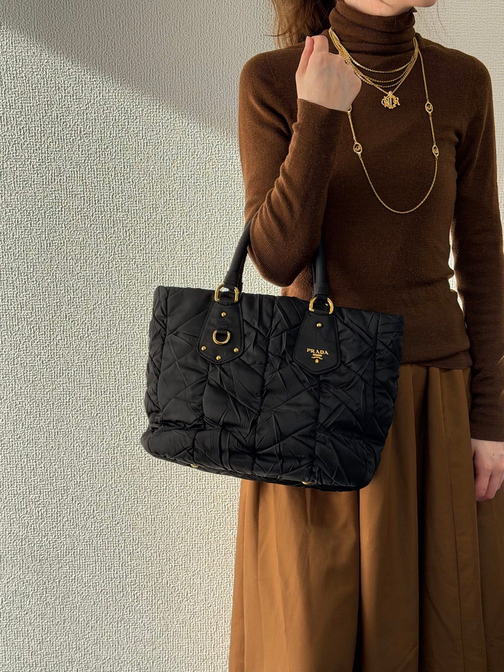 PRADA Nylon 2WAY Handbag