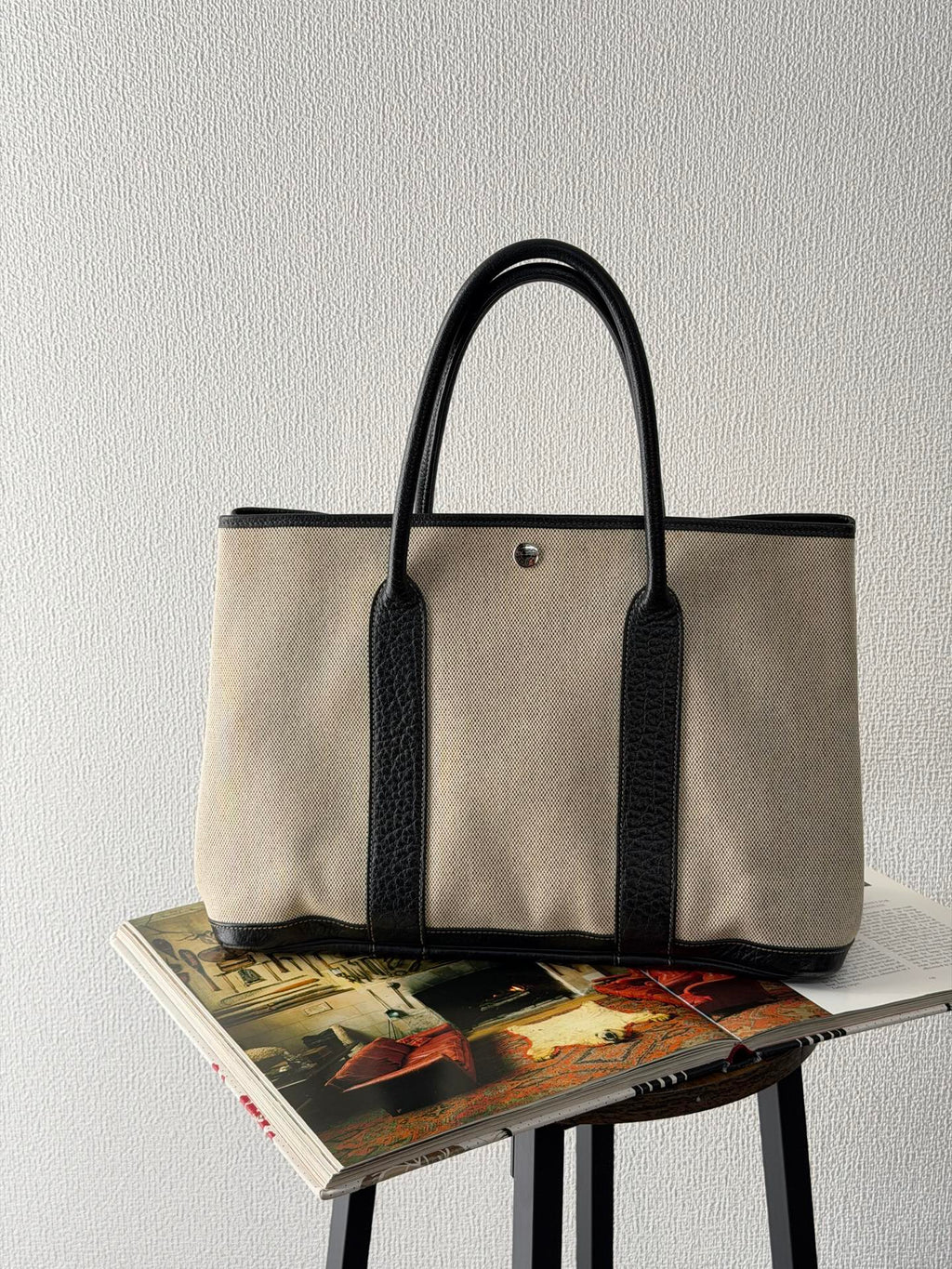 HERMES Garden Party Totebag