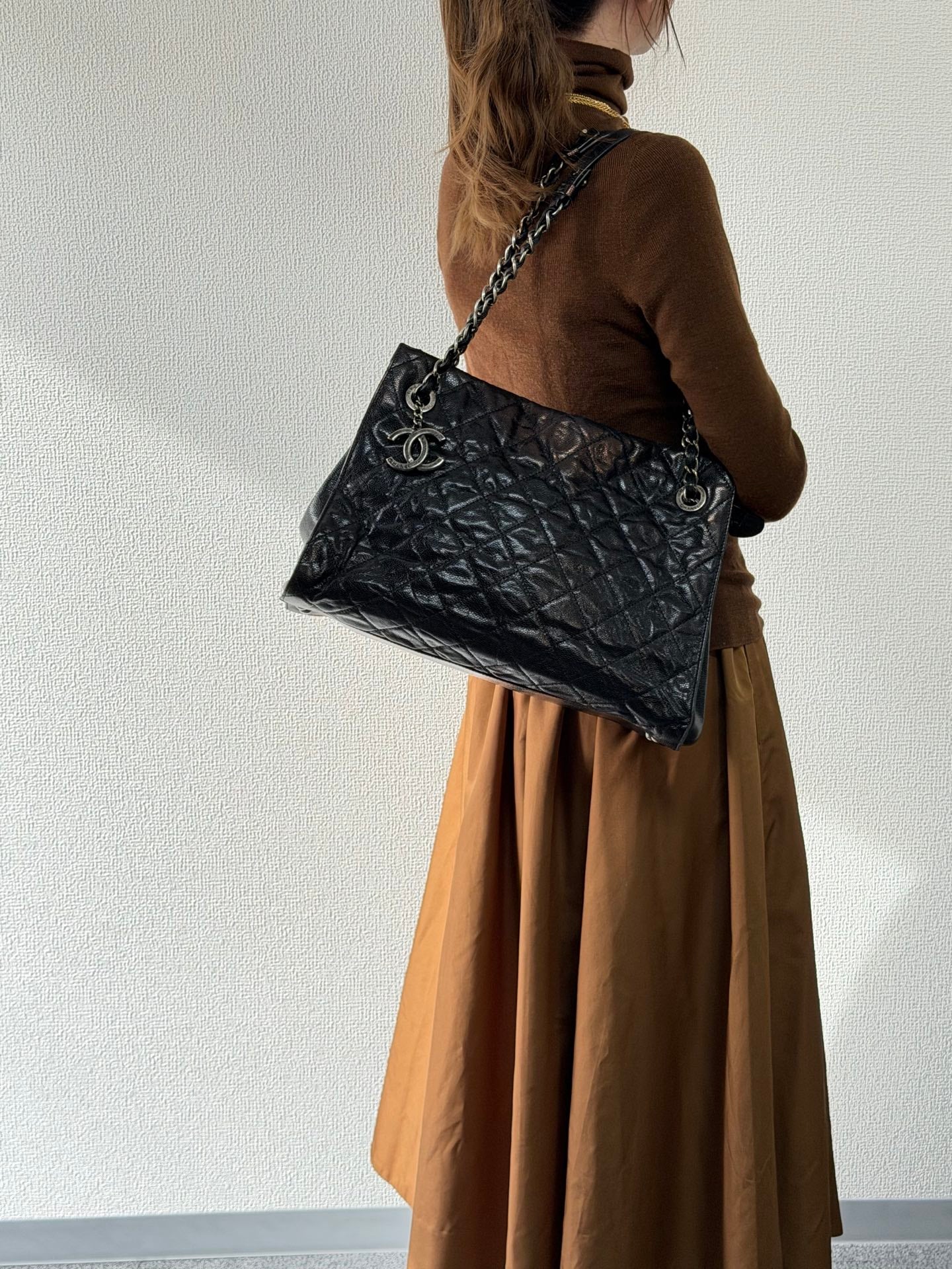 CHANEL Cavier Quilted Totebag