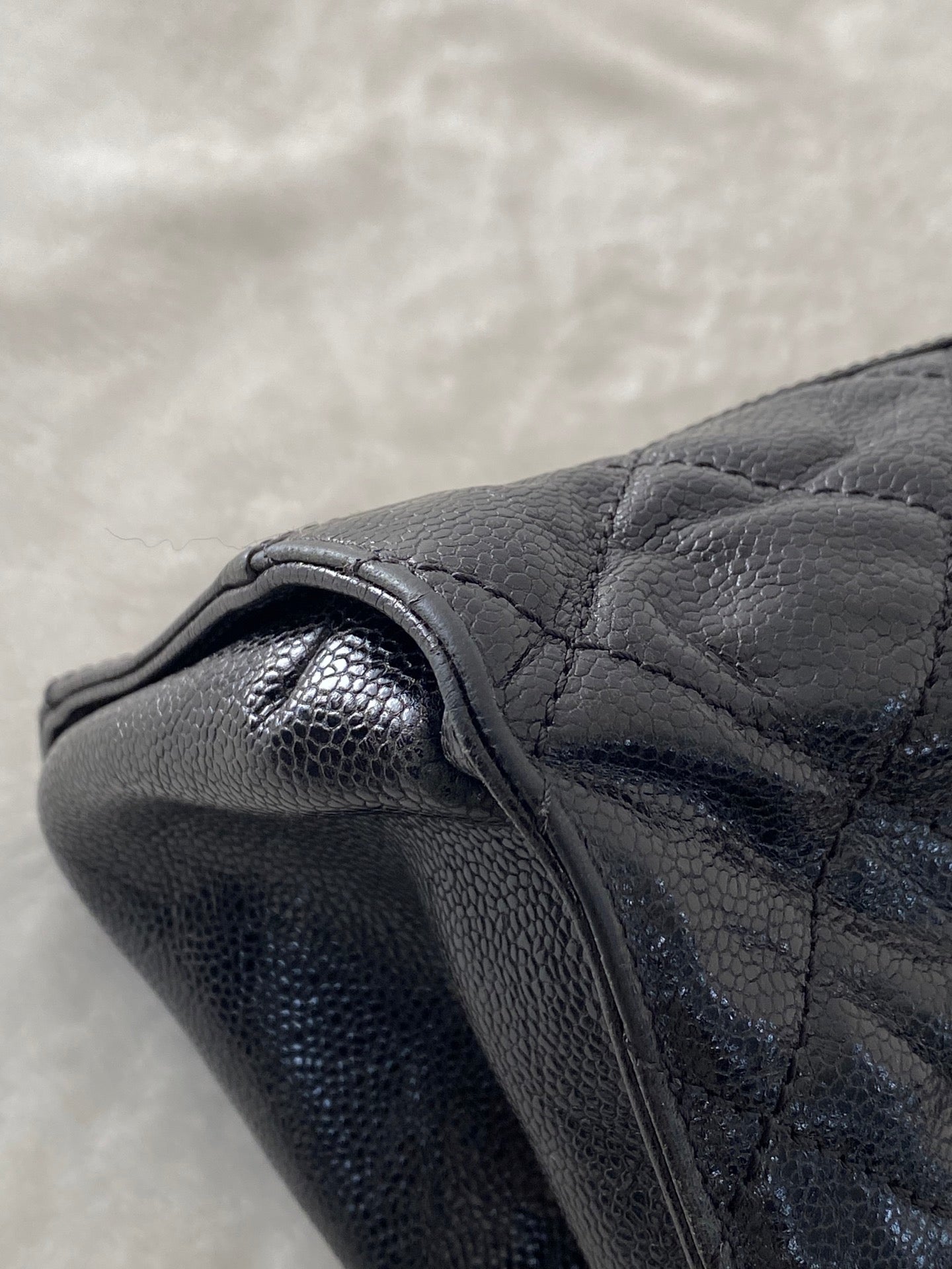 CHANEL Cavier Quilted Totebag