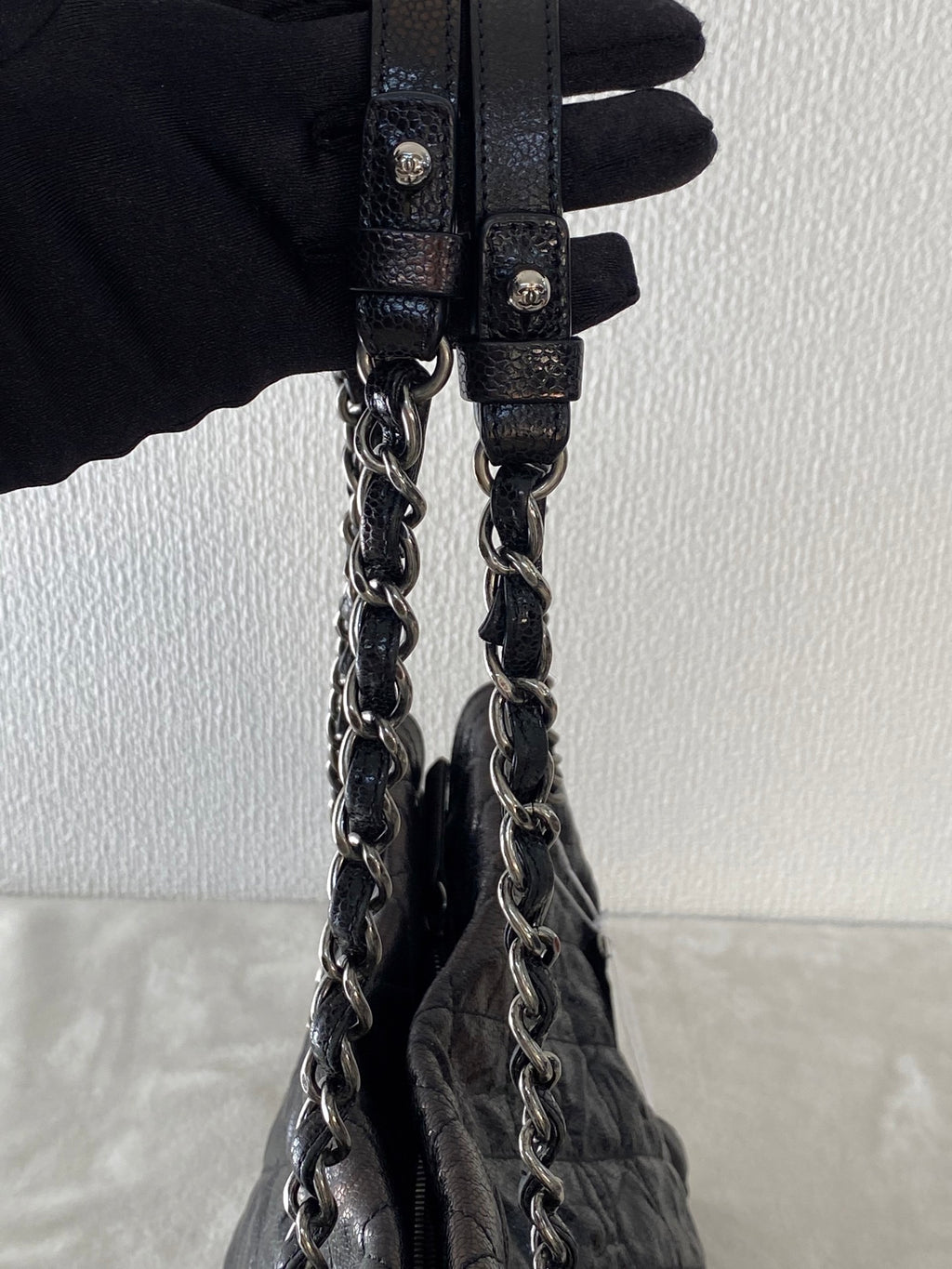 CHANEL Cavier Quilted Totebag