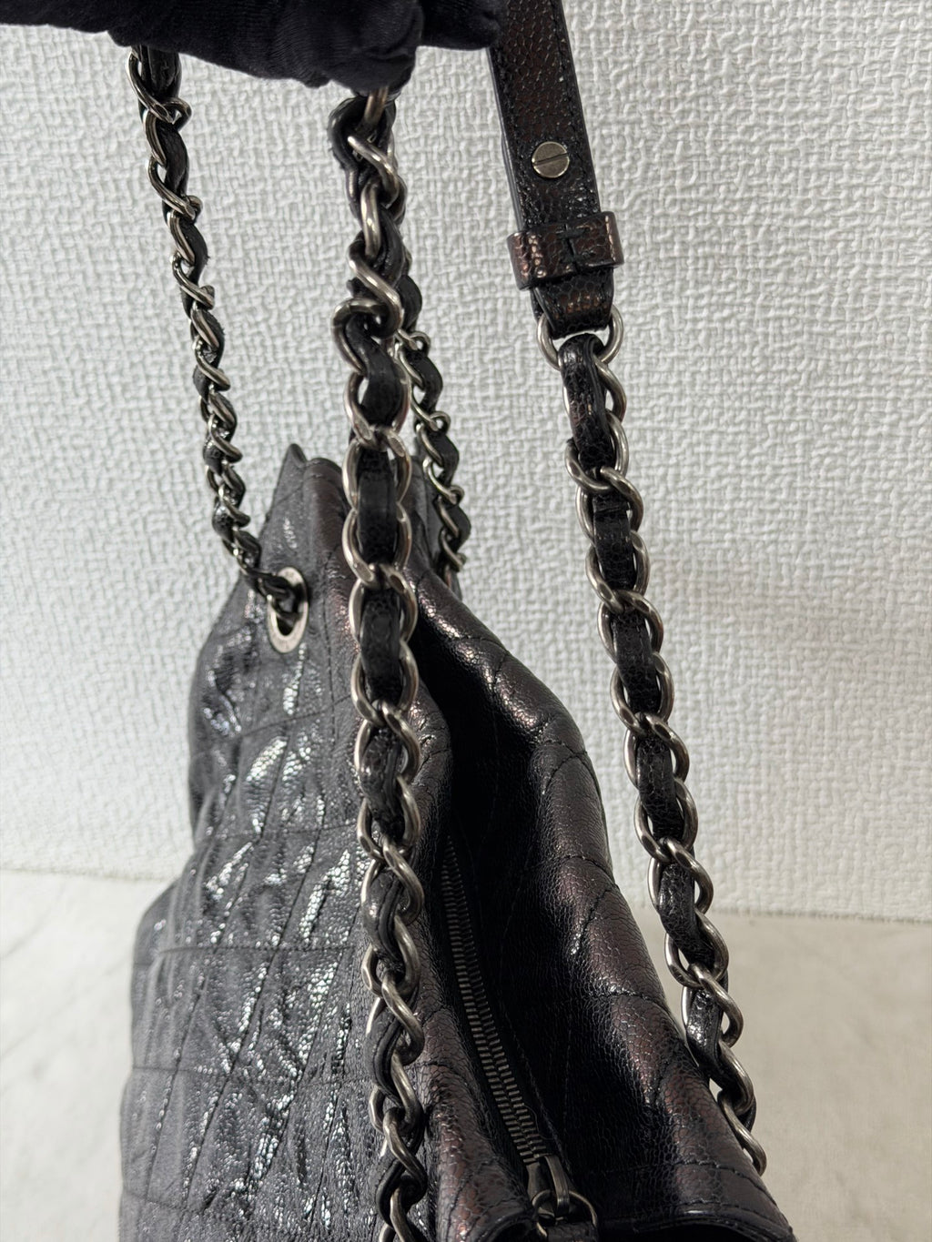 CHANEL Cavier Quilted Totebag