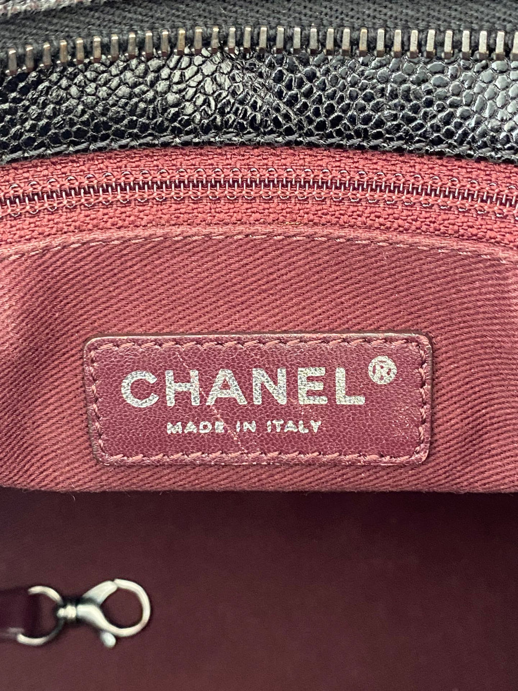 CHANEL Cavier Quilted Totebag