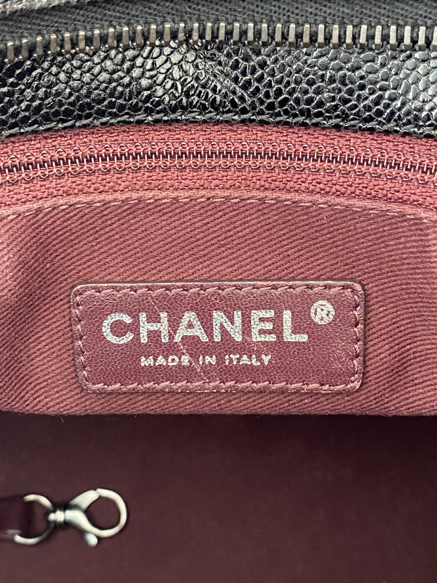 CHANEL Cavier Quilted Totebag