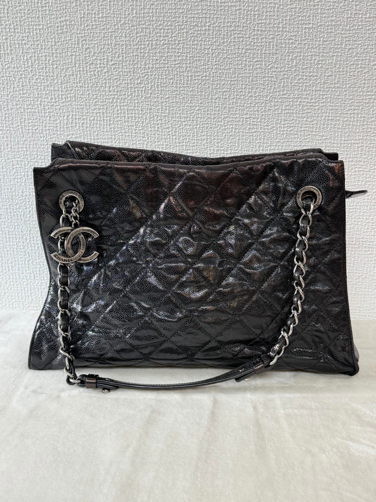 CHANEL Cavier Quilted Totebag