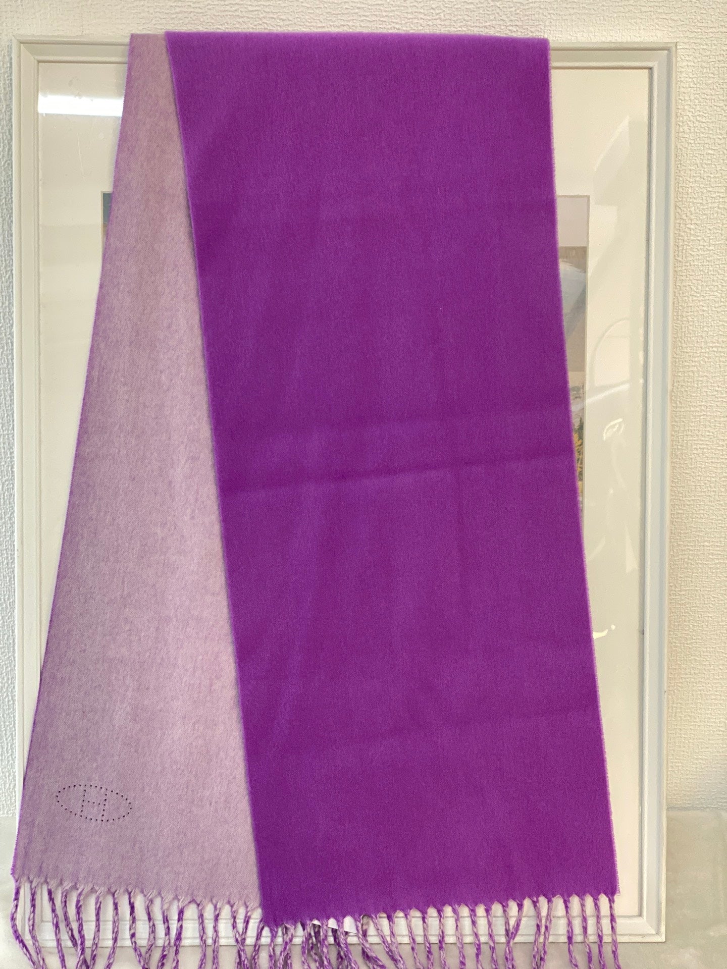 HERMES Cashmere Scarf