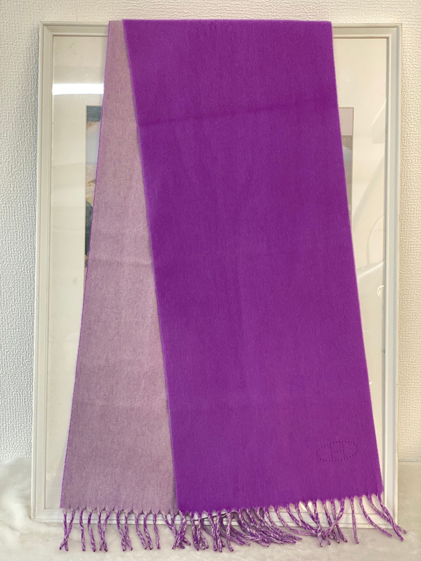 HERMES Cashmere Scarf