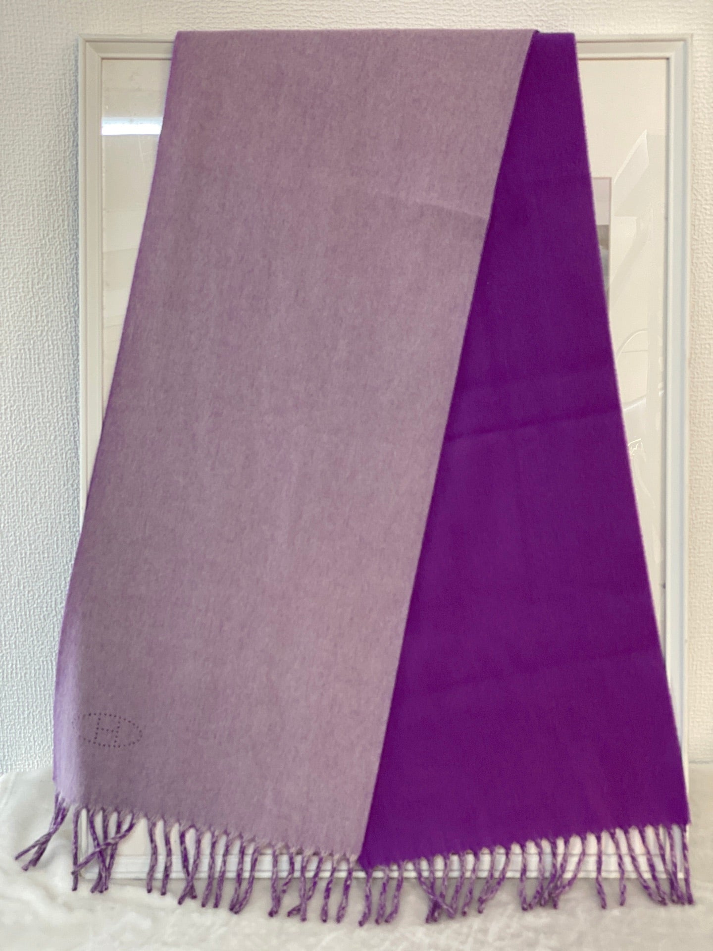 HERMES Cashmere Scarf