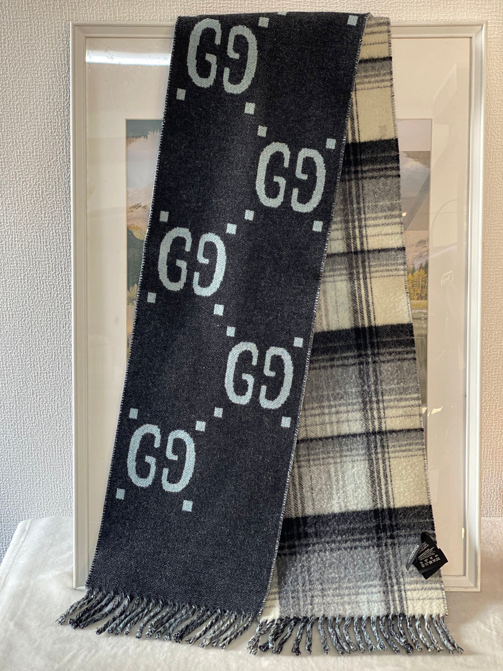 GUCCI Double Side Wool Scarf