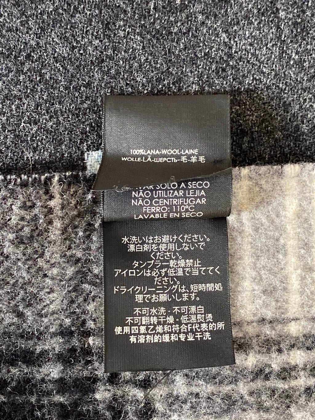 GUCCI Double Side Wool Scarf